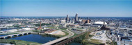 Standard Photo Board: Aerial View Indianapolis - AMER - INDY