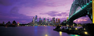 Standard Photo Board: Sydney Harbor And Bridge Night - AMER
