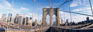 Extra Large Photo Board: Railings Brooklyn Bridge - AMER