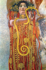 Hygeia by Gustav Klimt