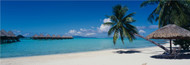 Standard Photo Board: Beach Umbrella Moana Beach Bora Bora - AMER - INDY