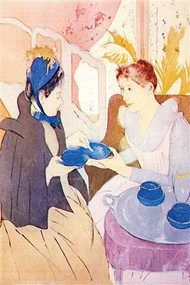 Tea in the Afternoon by Mary Cassatt