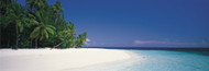Extra Large Photo Board: White Sand Beach Maldives - AMER