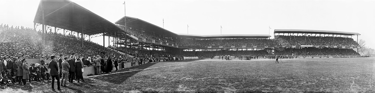 Old Griffith Baseball Park Opening Game 1923 Home of the Washington Senators