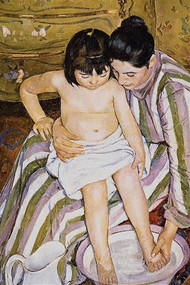 The Bath by Mary Cassatt