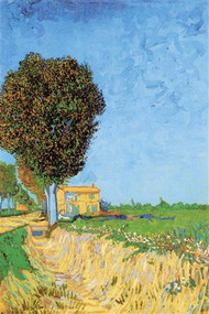 Lane Near Arles by Vincent Van Gogh