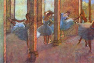 Dancers in The Foyer by Edgar Degas