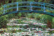 Japanese Footbridge by Claude Monet