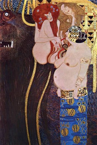 Beethoven Frieze by Gustav Klimt