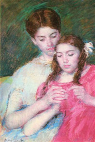 Woman and Girl by Mary Cassatt
