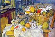 Still Life Bowl of Apples by Cezanne