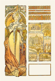 Austria: 1900 by Alphonse Mucha