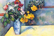 Still Life with Flowers in a Vase by Cezanne