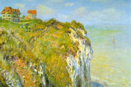 Cliffs by Claude Monet