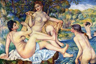 The Large Bathers by Auguste Renoir