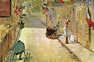 Rue Mosnier with Flags Edouard Manet