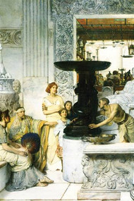 Sculpture Gallery by Alma-Tadema