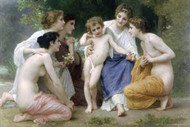 Admiration by Bouguereau