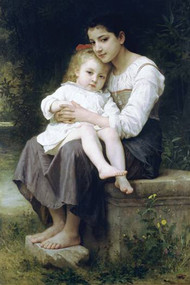 Big Sis by Bouguereau