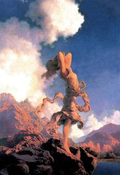 Ecstasy by Maxfield Parrish - Walls 360