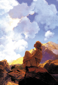 Morning (Spring) by Maxfield Parrish