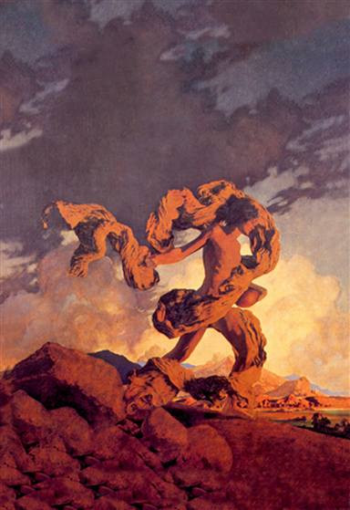 ヘーグル　マンスリーCD Cadmus Sowing the Dragon's Teeth by Maxfield Parrish - Walls 360