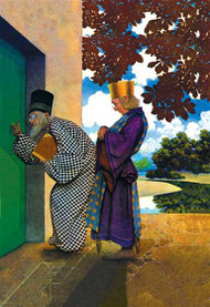 Chancellor and Pompdebile by Maxfield Parrish