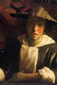 Girl With A Flute by Vermeer