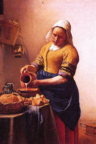 Milk Maid by Vermeer