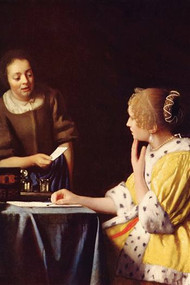 Mistress and Maid by Vermeer