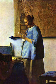 The Letter Reader by Vermeer
