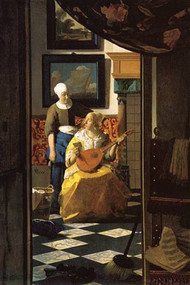 The Love Letter by Vermeer