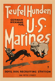 Teufel Hunden German Nickname for US Marines