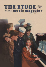 Etude Soldiers at the USO Sing a Long