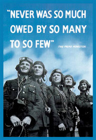 Never Was So Much Owed By So Many To So Few