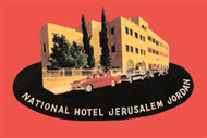 National Hotel Jerusalem Jordon