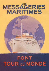 Cruise Around World Messageries Maritimes