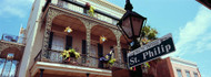 St. Philip Street Sign New Orleans