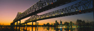New Orleans Bridges at Night