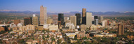 Aerial View of Denver Skyscrapers