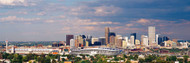 Skyline with Invesco Stadium Denver
