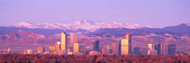 Denver Metropolis at Dusk