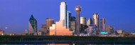Night, Cityscape, Dallas, Texas, USA