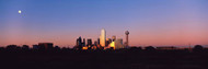 Sunset Skyline Dallas TX USA