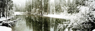 Merced River in Winter Yosemite Valley