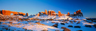 Arches National Park in Winter Utah