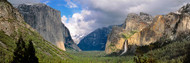 Yosemite National Park with Clouds
