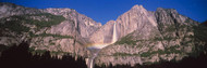 Lunar Rainbow Upper and Lower Yosemite Falls