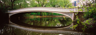 Arch Bridge Cross a Lake, Central Park