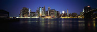 Manhattan Skyline Seen From Fulton Ferry